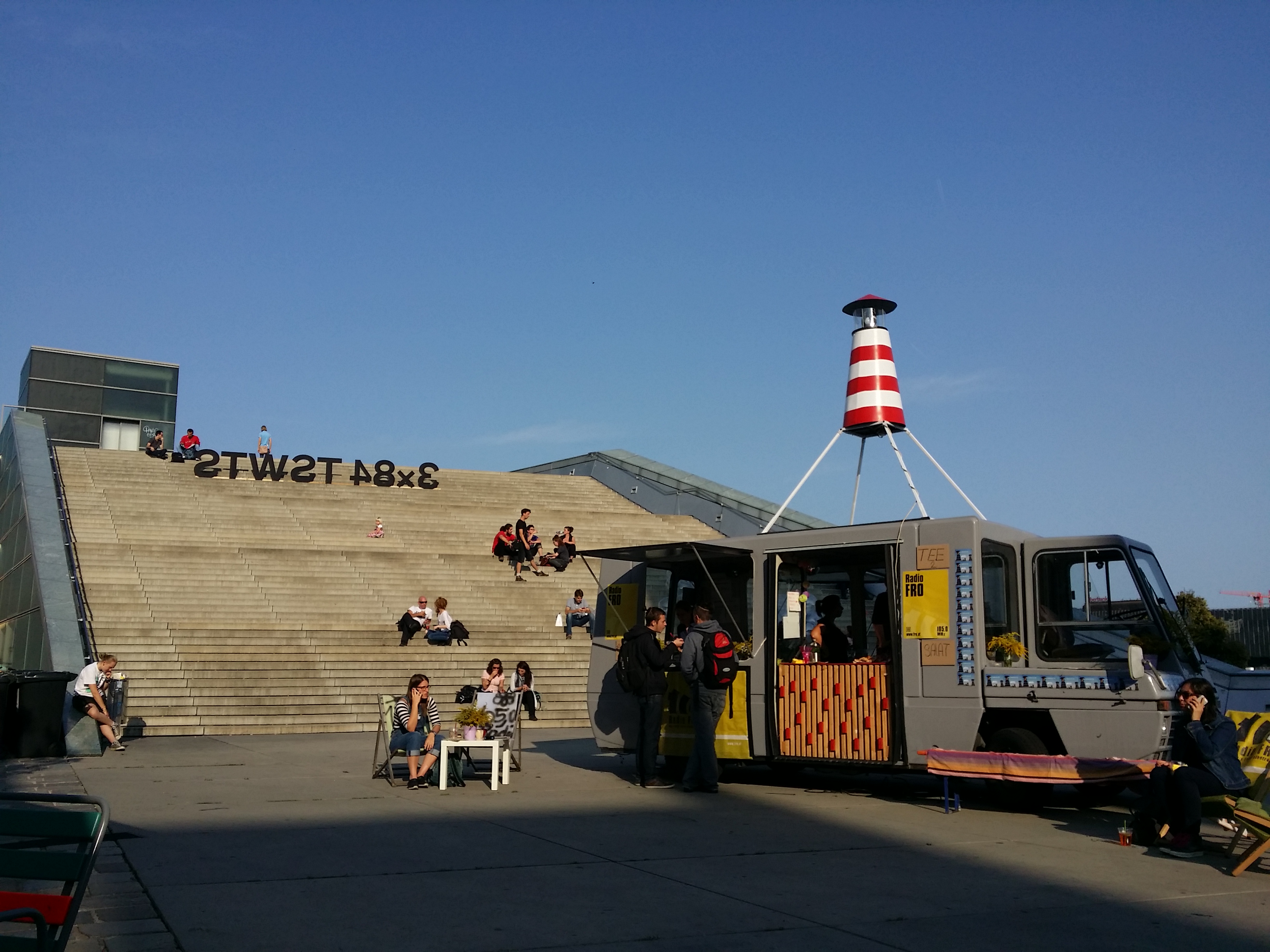 die radio fro bar bei stwst48x3.stwst.at. mit einem Leuchturm der...